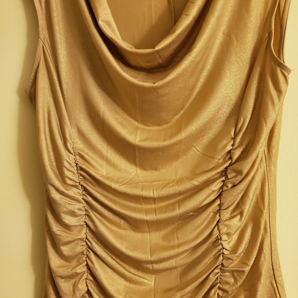 ❗Final Price❗For Dots Cowl-Neck Shimmer Top - Picture 3 of 5